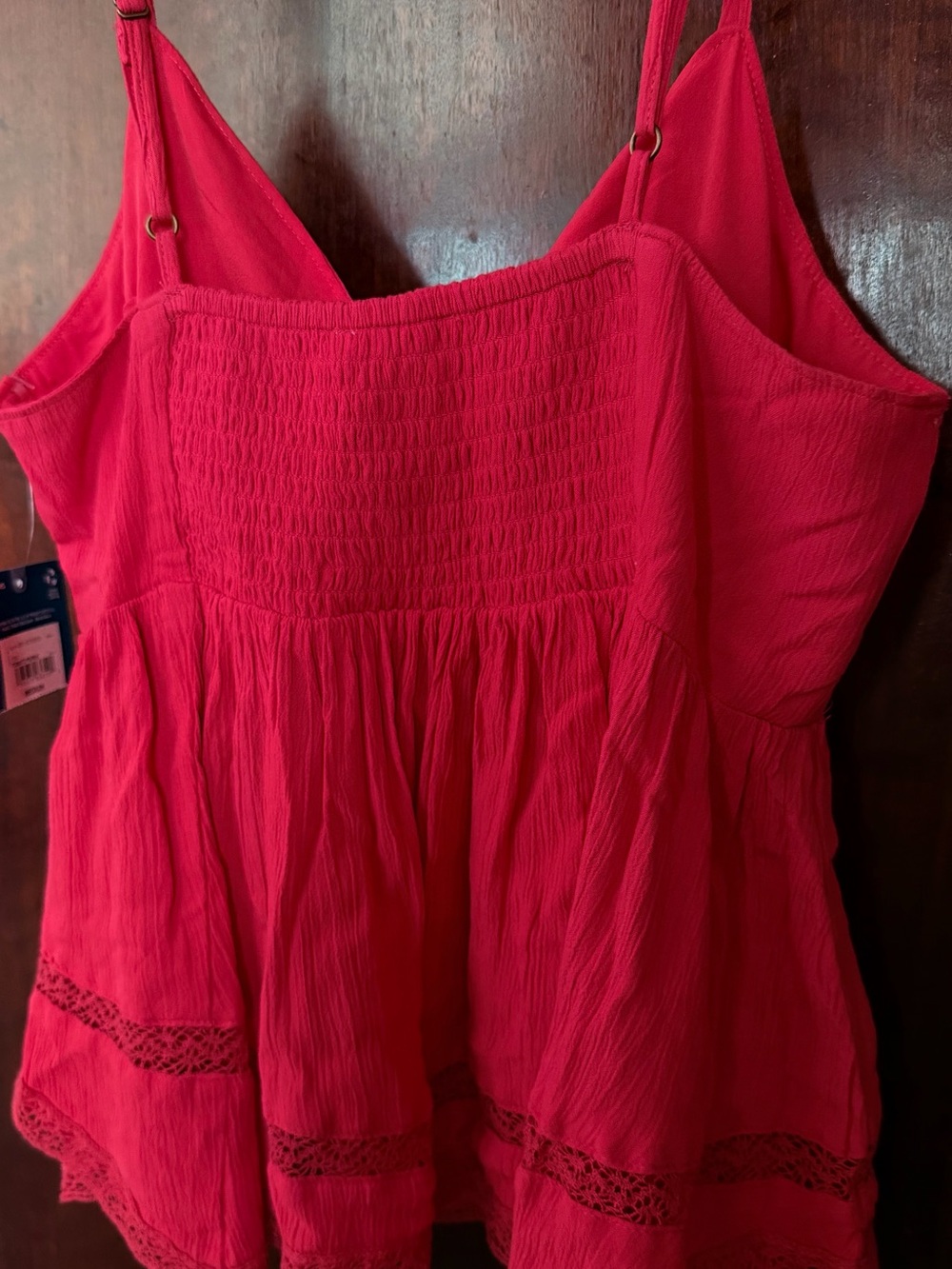 Women's Camisole with Crochet Trim